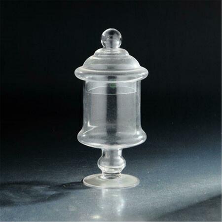 DIAMOND STAR 12 x 6 in. Glass Jar with Lid, Clear 64070